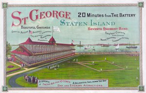 Campo de béisbol en St. George Park, Staten Island