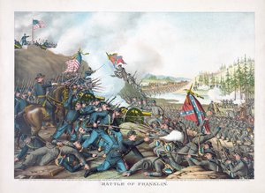 Batalla de Franklin, pub. Kurz  Allison de American School