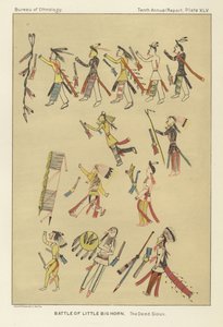 Batalla de Little Big Horn de American School
