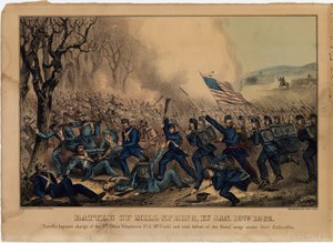 Batalla de Mill Spring, Ky. 19 de enero de 1862