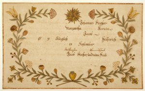 Certificado de Nacimiento y Bautismo de American School