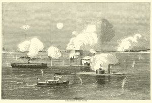 Bombardeo de Fort Sumter, abril 1863 de American School