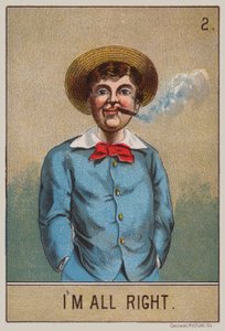 Niño fumando de American School