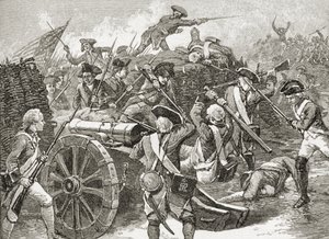 Captura de un reducto en Yorktown, 1781, de 