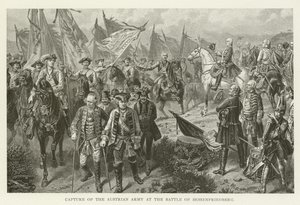 Captura del ejército austríaco en la batalla de Hohenfriedberg