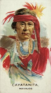 Cayatanita, jefe Navajo del siglo XIX de American School