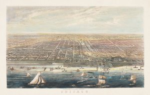 El puerto de Chicago después de 1856