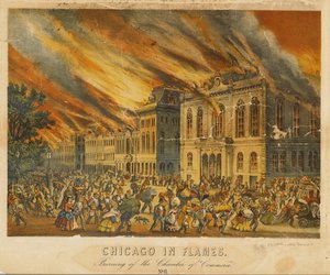 Chicago en llamas: Incendio de la Cámara de Comercio de American School