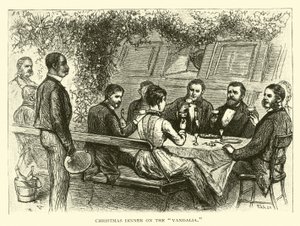 Cena de Navidad en el Vandalia de American School