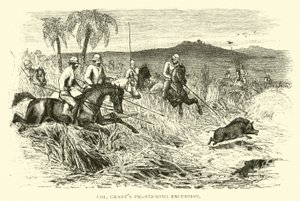 Excursión de caza de cerdos del Coronel Grant de American School
