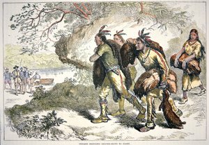 Comerciantes de pieles coloniales de American School