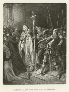 Colonna toma prisionero al Papa Bonifacio VIII de American School