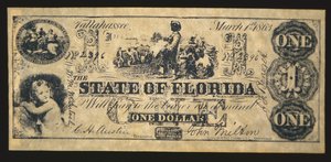 Dinero en papel confederado de American School