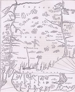 Connecticut, ilustración de la Historia de los Estados Unidos de Cassell, publicada por Petter & Galpin c.1890 de American School