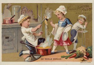 Cocineros Arruinando la Cena en la Cocina de American School