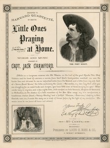 Portada de la partitura de Pequeños rezando en casa de American School