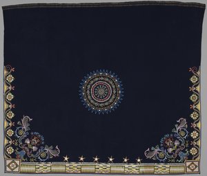 Manta de baile, Anishinabe, Dakota, c.1840-50 de American School