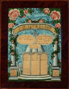 Registro familiar Darrow-Adkins-Wooding, 1825-1832 de American School