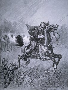 Muerte del General Philip Kearney (1815-62) de American School