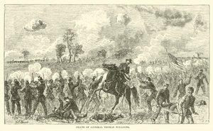 Muerte del General Thomas Williams, agosto 1862 de American School