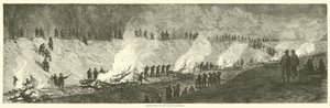 Destrucción del ferrocarril de Weldon, septiembre 1864 de American School
