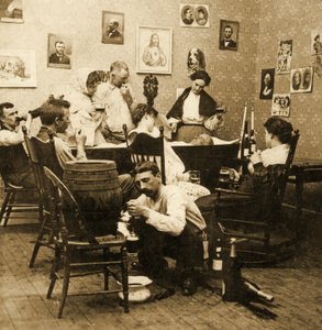 Detalle de McCarthys Wake (Parte 1), 1899