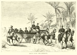 Paseo con el Jedive