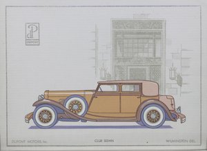 Automóviles DuPont: Club Sedán, 1921