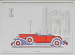 Automóviles DuPont: Phaeton, 1921