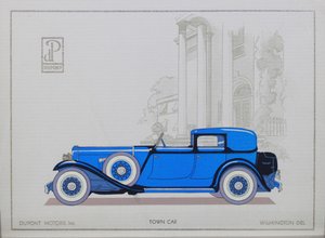 Automóviles DuPont: Coche de ciudad, 1921