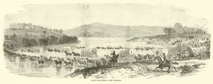 Early cruzando de nuevo el Potomac, julio 1864 de American School