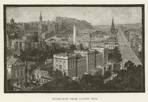 Edimburgo, desde Calton Hill de American School