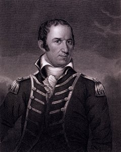 Edward Preble (1761-1807), grabado por Henry Bryan Hall (1808-84) después de un original en Fanuelle Hall, Boston de American School
