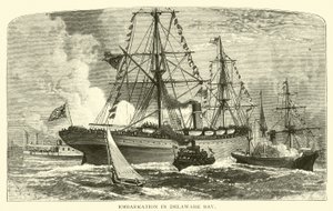 Embarque en la Bahía de Delaware de American School
