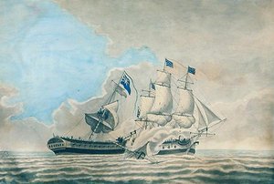 Compromiso Entre la Fragata U.S. Constund y H.M.S. Guerriere de American School