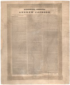 Discurso de despedida de Andrew Jackson, 1837