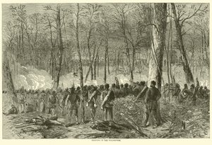 Luchando en el desierto, mayo de 1864 de American School