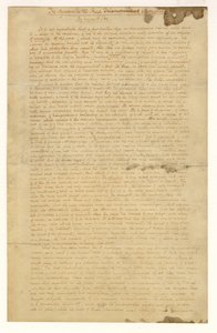 Primera página de Los crímenes de la calle Morgue de Edgar Allan Poe, 1841