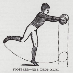 Fútbol, el tiro de caída de American School