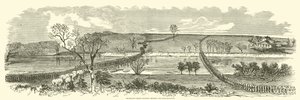 Gran División de Franklin cruzando el Rappahannock, diciembre 1862 de American School