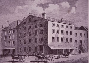 Fraunces Tavern, Ciudad de Nueva York (grabado)