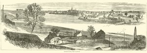 Fredericksburg, desde Falmouth, noviembre 1862 de American School