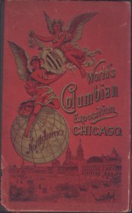 Portada de una guía de la Exposición Mundial Colombina, Chicago de American School