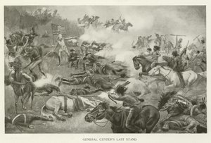 Última resistencia del general Custer de American School