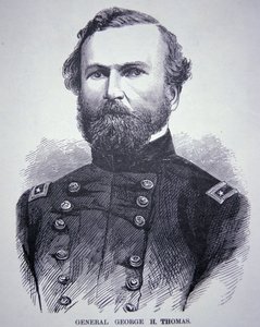 General George H. Thomas (1816-70) de American School