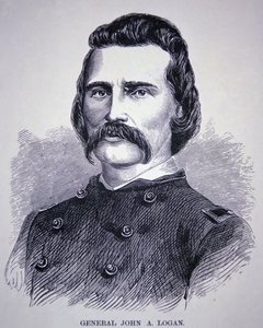 General John Alexander Logan (1826-86) de American School