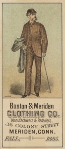 Caballero de pie con bastón