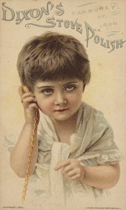 Niña Sosteniendo un Reloj de Bolsillo de American School