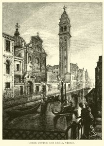 Iglesia Griega y Canal, Venecia de American School