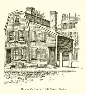Casa de Hancock, Hull Street, Boston de American School